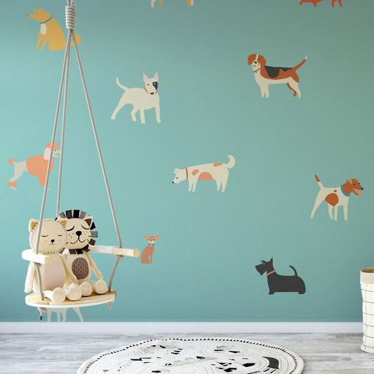 Paean wallpaper mural in a childrens room | WallpaperMural.com