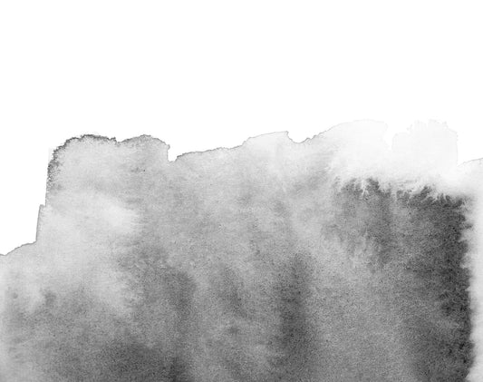 Sterling Grey Scandinavian Watercolour Wallpaper Mural Full Artwork