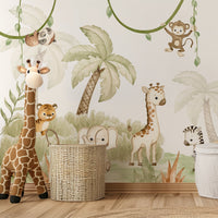 Kids Safari Wallpaper & Wall Murals