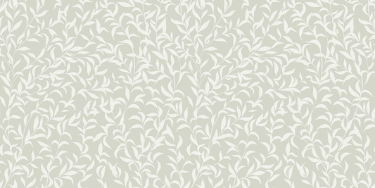 Clara Light Green background with subtle leaf pattern