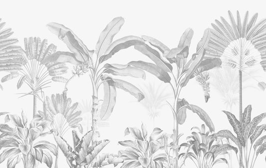 Dominica-monochrome-black-white-jungle-wallpaper-mural_Artwork