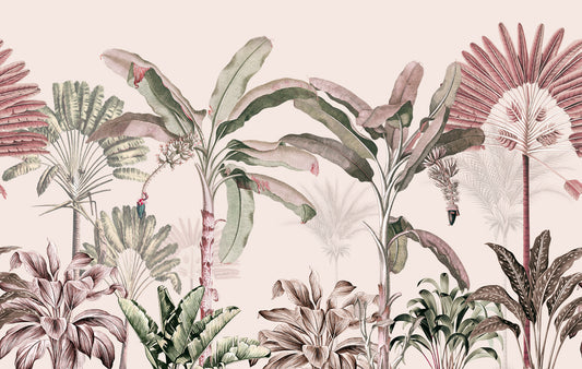 Dominica_Pink_Wallpaper_Mural_Artwork