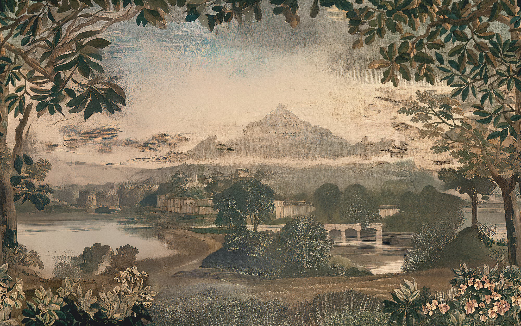 Evelyn - Timeless Forest Tapestry Wallpaper Mural