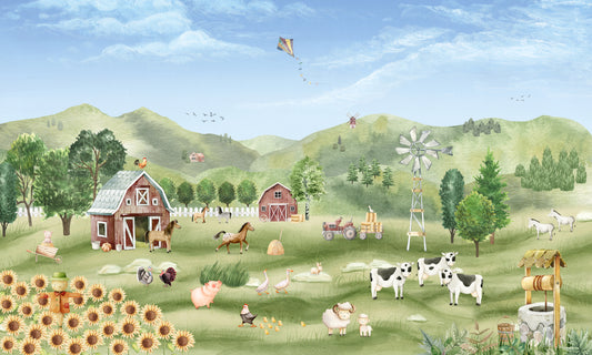 Farm_Joy_Wallpaper_Mural_Artwork