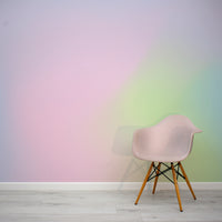 Iridescent Rainbow Dreams - Chromatic Pastel Colourful Wallpaper Mural