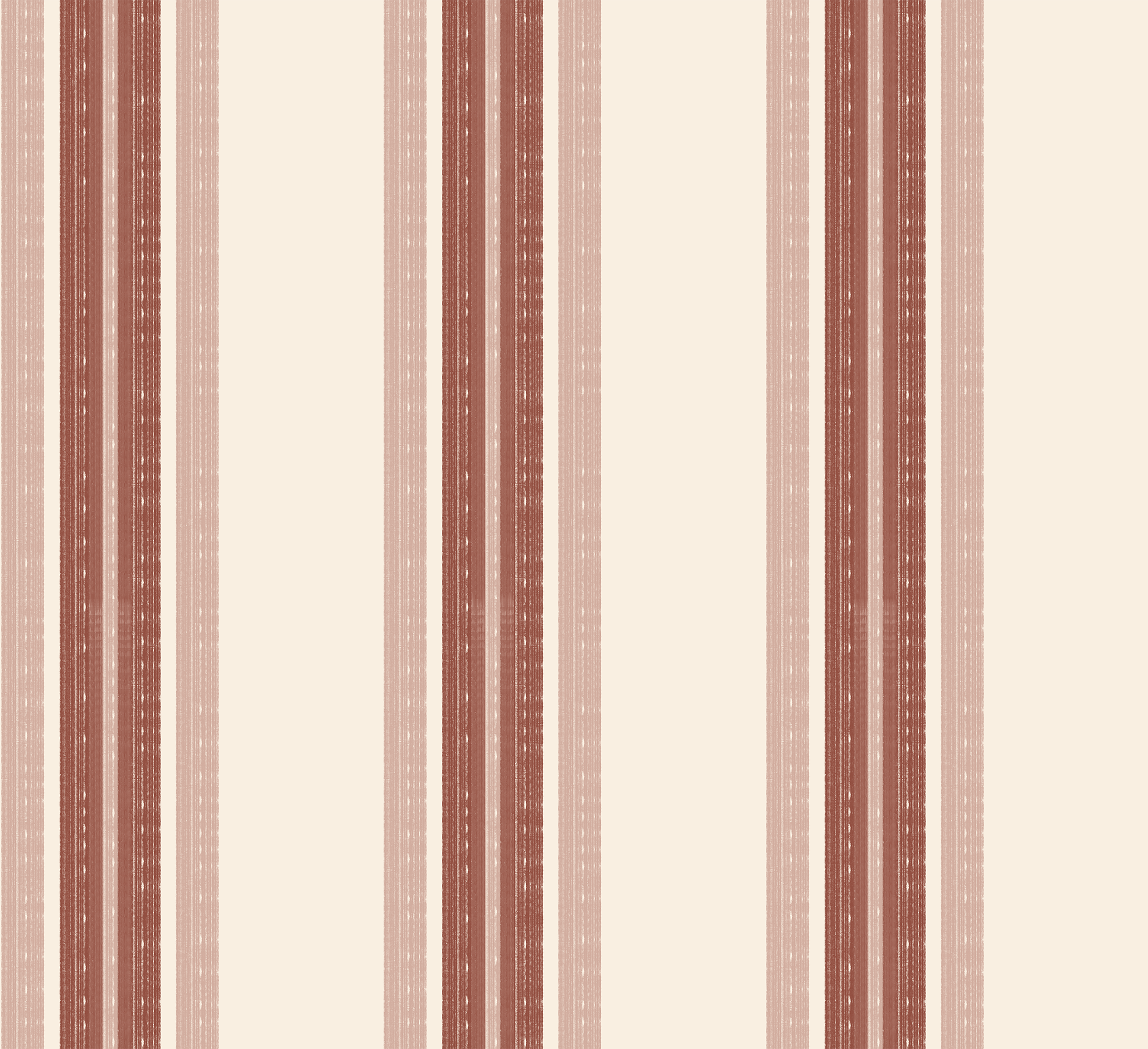 Striped pattern with alternating red and beige vertical stripes on a light background