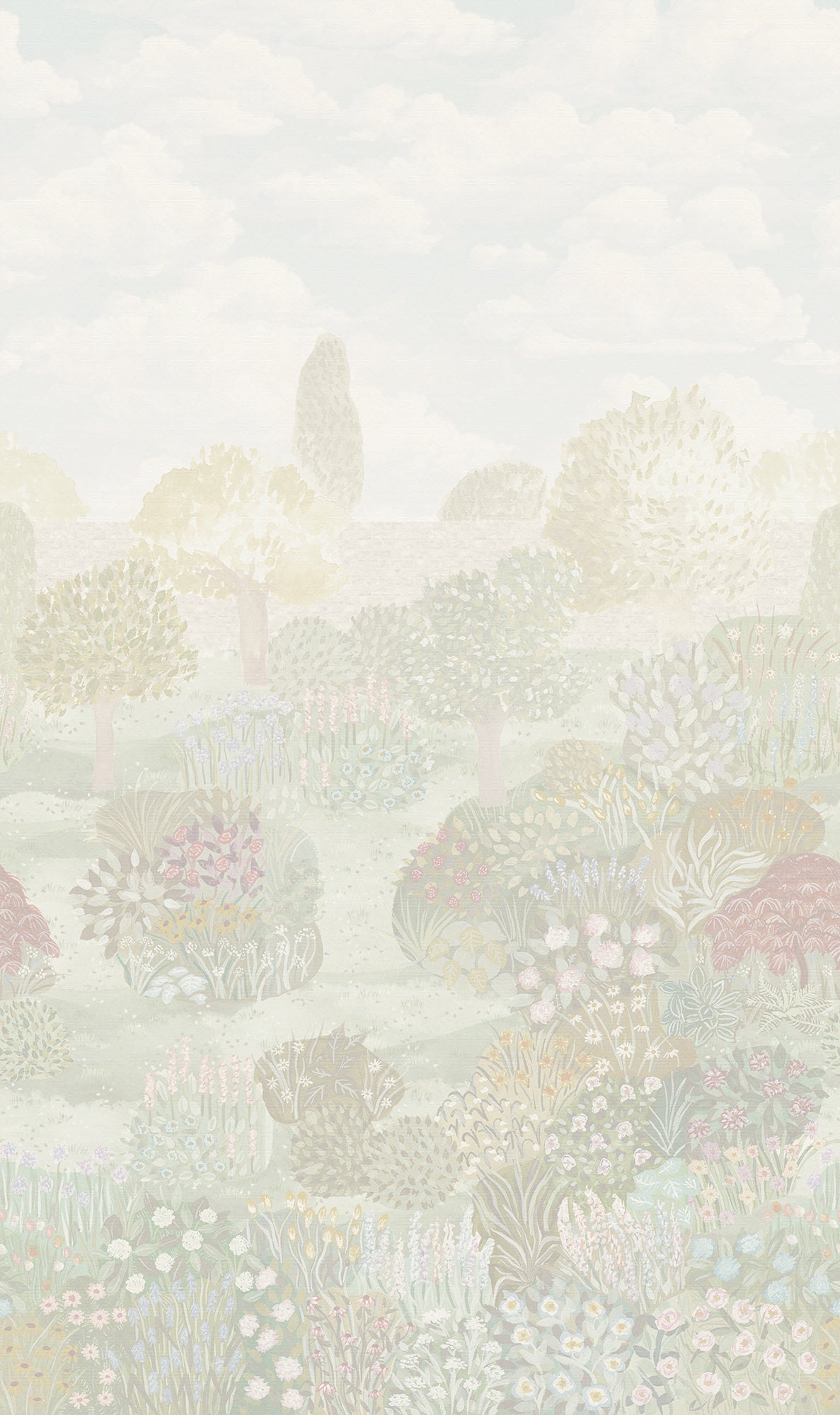 Garden Painting pano