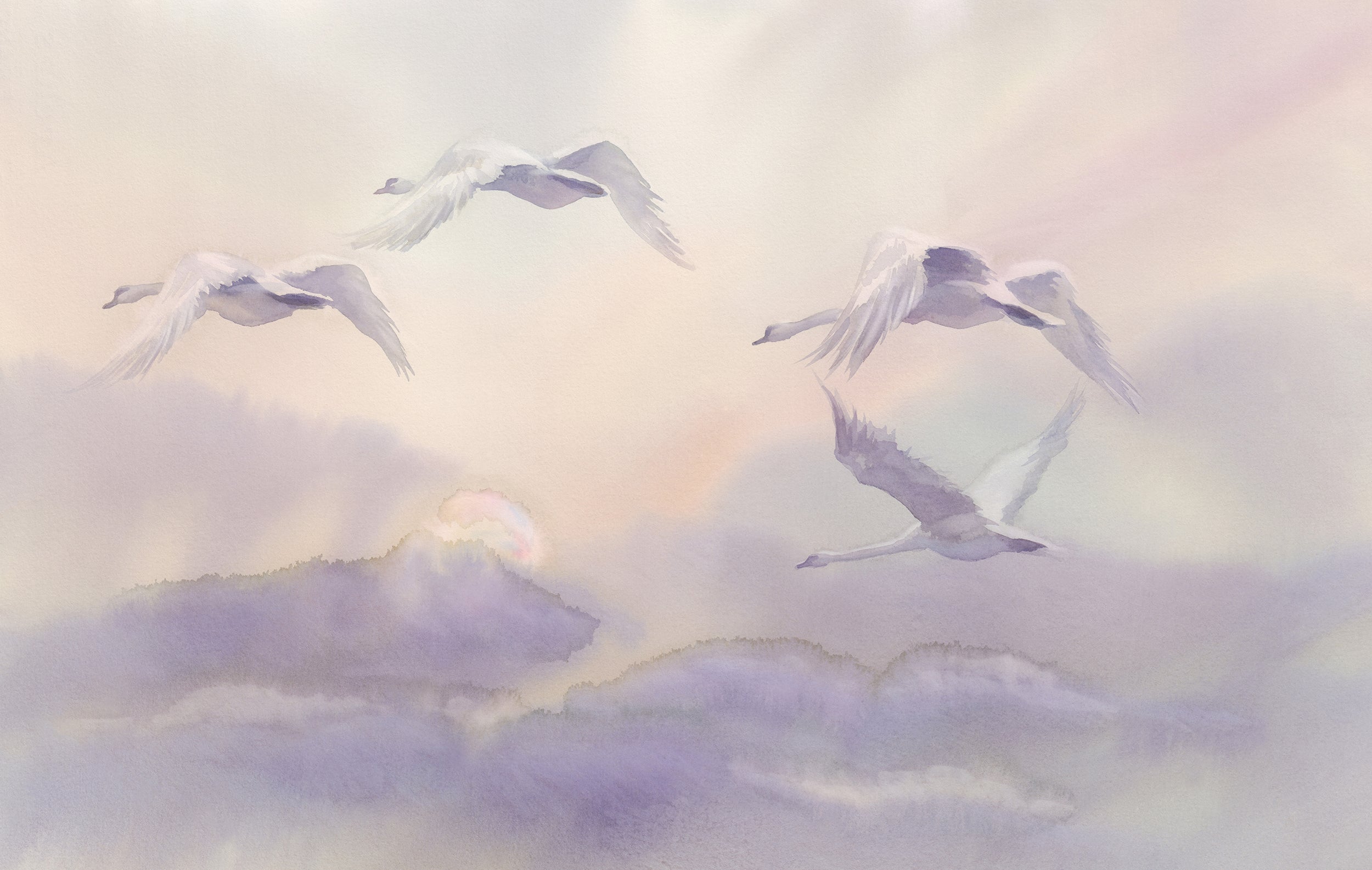 Pastel_Soar_Wallpaper_Mural_Artwork