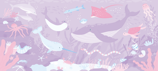 Pink_Submerged_Fantasia_Wallpaper_Mural_Artwork