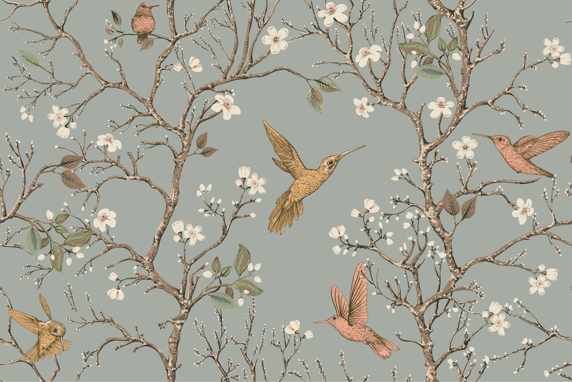 Songbird Computer Background Wallpaper Songbird Hd Superfresco Easy Songbird Wallpaper | Dulux