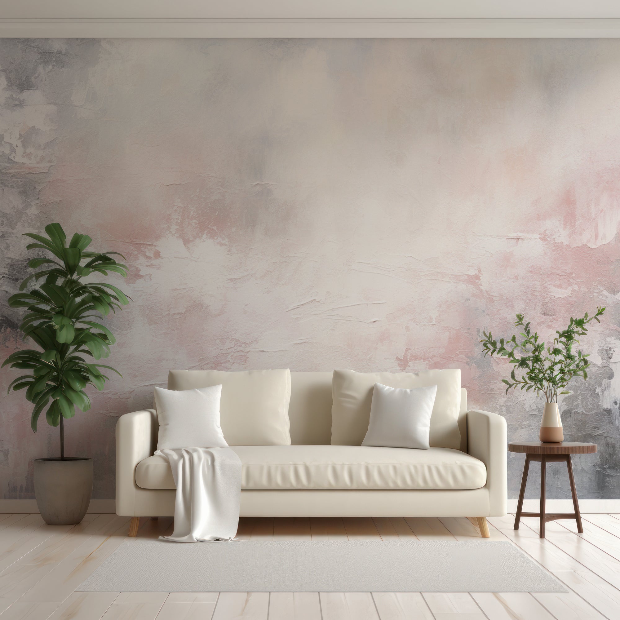 Wall Mural - Abstract Natural Grungy Structure - Traditional Wallpaper (Paste-the-Wall) - Made to Measure