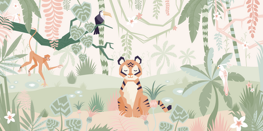 Tiger_Pastel_Jungle_Wallpaper_Mural_Artwork