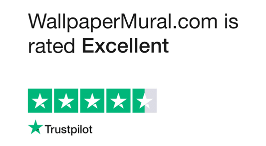 WallpaperMural.com is rated excellent on Trustpilot
