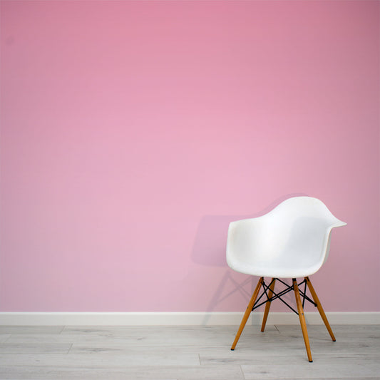Blush Gradient - Mural de papel pintado rosa ombre