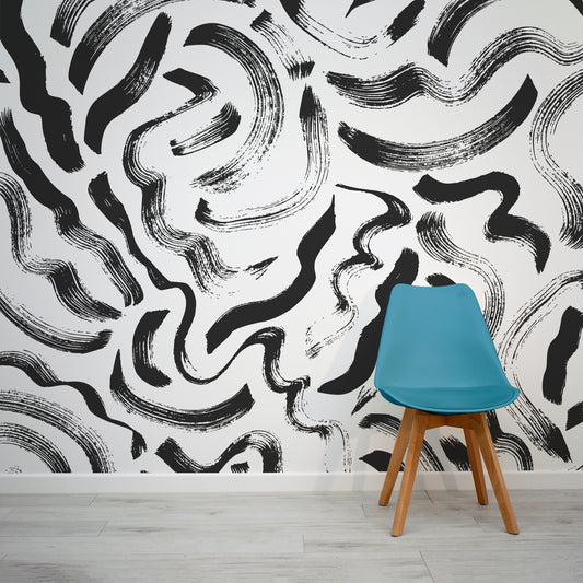 2 X 8 Marta Barragan Camarasa Terrazzo Brushstrokes Wallpaper  Deny  Designs  Target