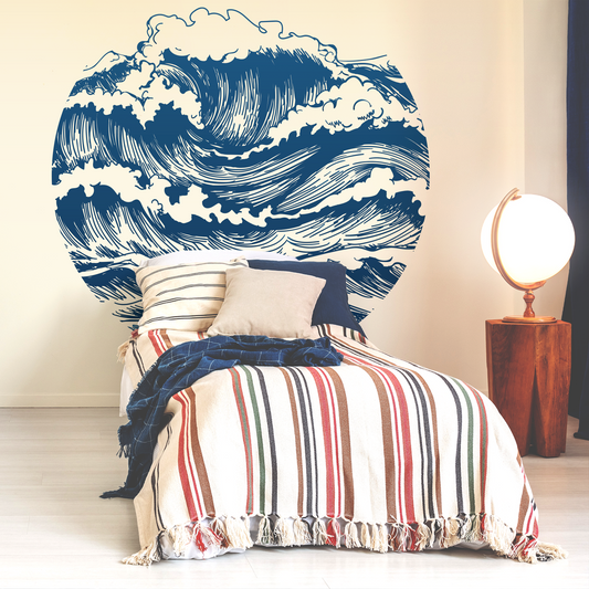 Hokusai Maru in a Bedroom