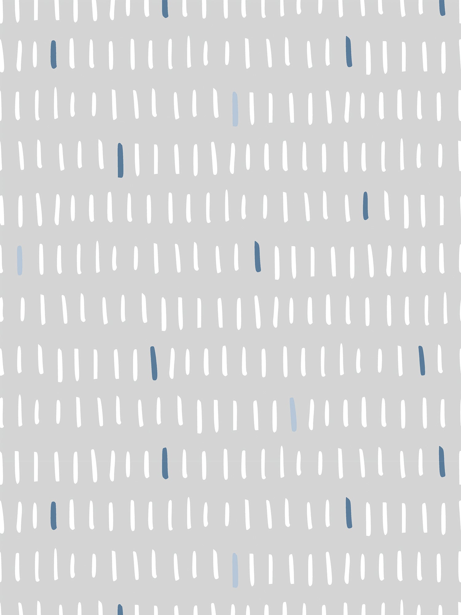Lameller Azura Blue & Grey Vertical Lines Scandi Wallpaper Artwork by WallpaperMural