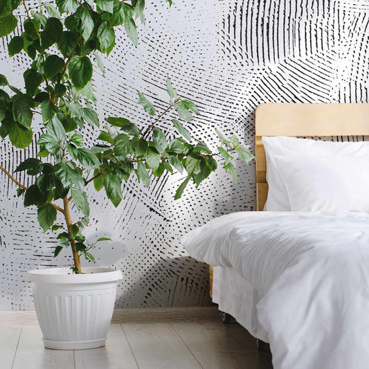 Correver wallpaper mural in a bedroom | WallpaperMural.com