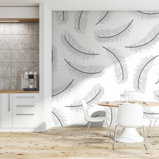 Guillosses wallpaper mural in a kitchen | WallpaperMural.com