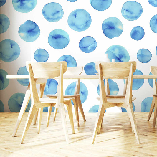 Hyporty wallpaper mural in a dining room | WallpaperMural.com
